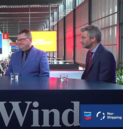  Chevron Marine Lubricants technical experts’ interview with Tradewinds at Nor-Shipping 2025